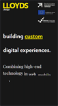 Mobile Screenshot of lloyds-design.com